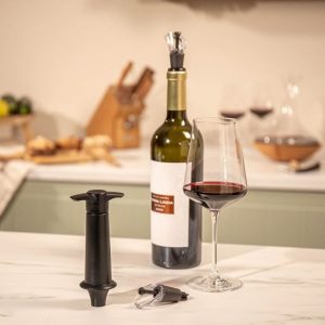 Wine Server & Stopper 2 Pcs