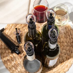 Wine Server & Stopper 2 Pcs