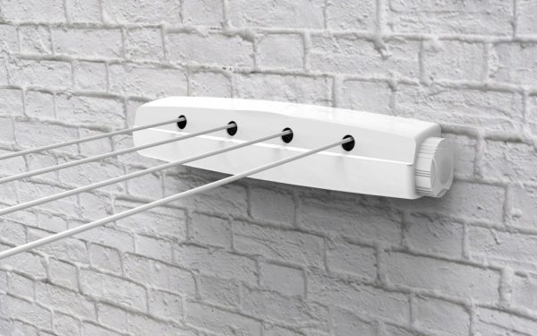 4-Line Retractable Clothesline 12m
