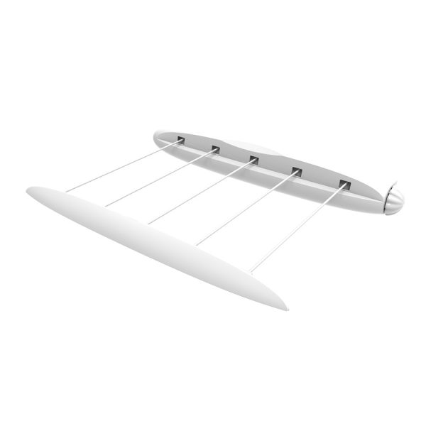 5-Line Retractable Clothesline 20m - Image 4