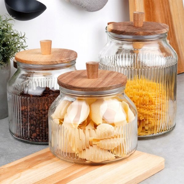 Glass Storage Jar 1750ml - Image 2