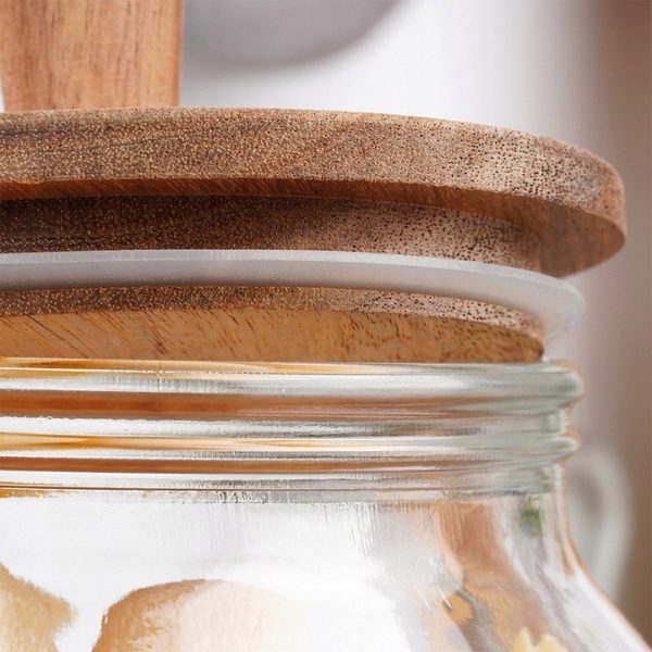 Glass Storage Jar 1750ml - Image 3