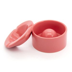 Ashtray Ceramic 12x6cm (6 Colours)