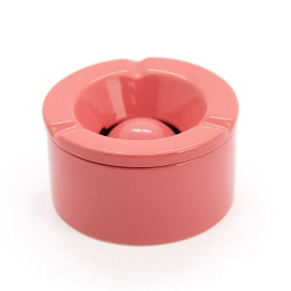 Ashtray Ceramic 12x6cm (6 Colours)
