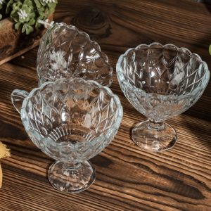 Ice Cream Coupe Glass 3 Pcs
