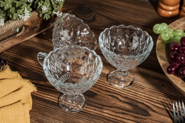 Ice Cream Coupe Glass 3 Pcs
