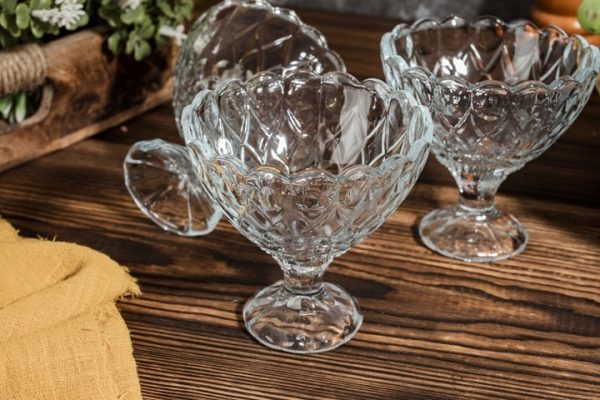Ice Cream Coupe Glass 3 Pcs - Image 2