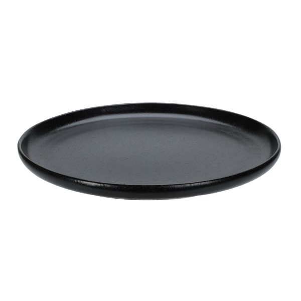 Ebony Stoneware Plate 26cm - Image 2