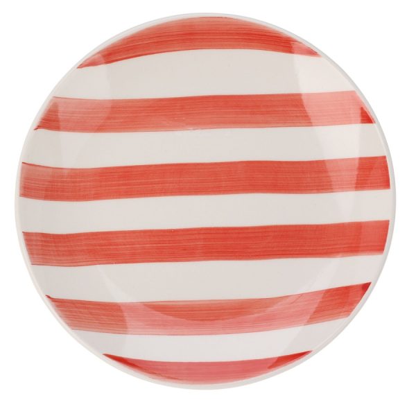 Striped Stoneware Plate 19cm (4 Colours) - Image 7