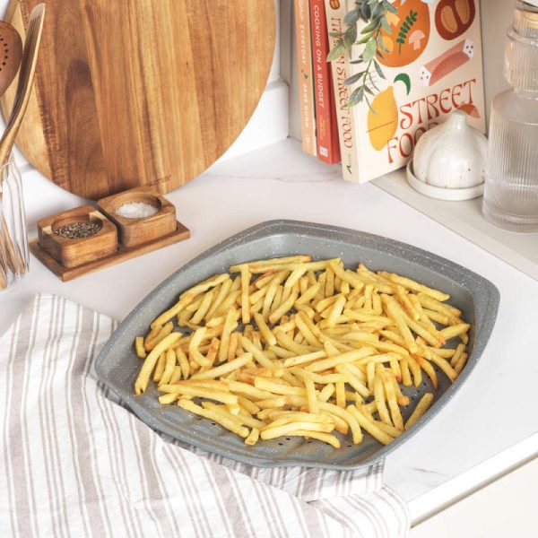 Salter Marblestone 39cm Chip Tray
