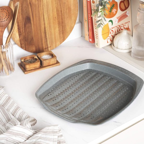 Salter Marblestone 39cm Chip Tray - Image 5