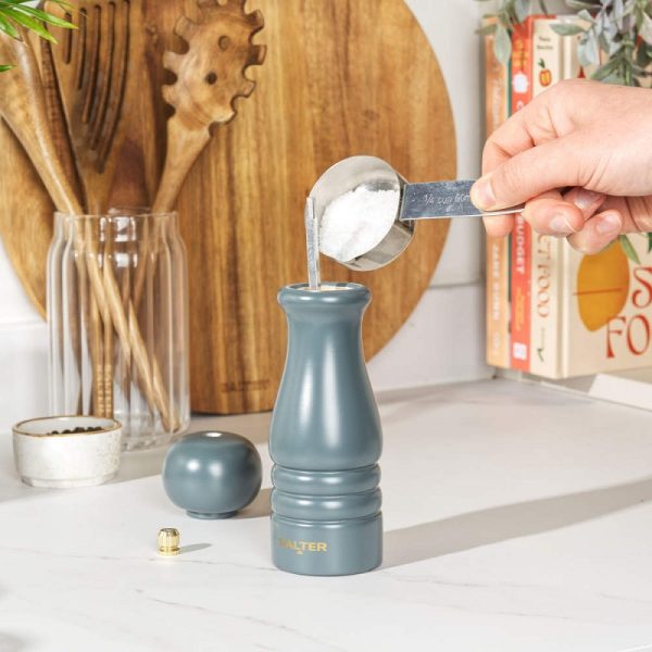Salter Olea Salt and Pepper Mill Green - Image 3