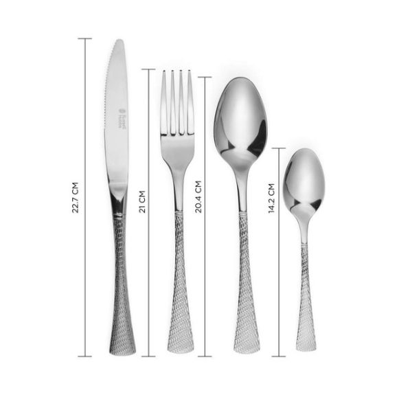 RH Cutlery Set 16 Pcs Milan S/S - Image 4