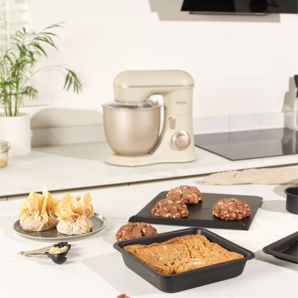Salter Bakes 1300W Stand Mixer Oatmeal - Image 3