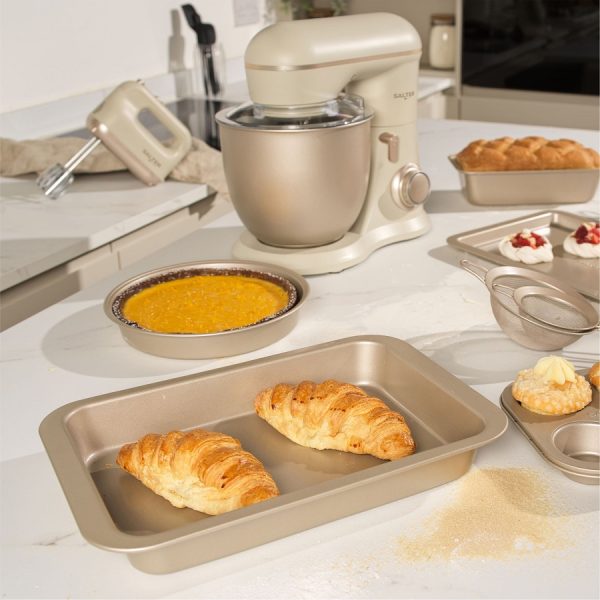 Salter Bakes 1300W Stand Mixer Oatmeal - Image 4