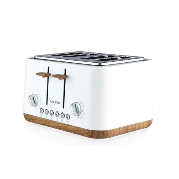 Salter Toronto 4 Slice Toaster White - Image 4