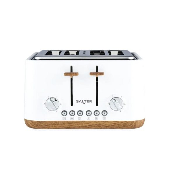 Salter Toronto 4 Slice Toaster White - Image 5
