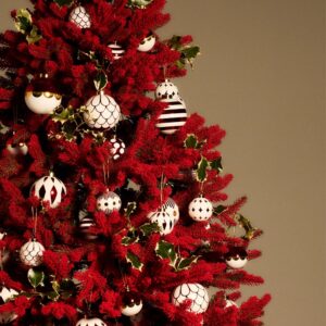 Delight Christmas Bauble Set 2 Pcs (NZ04SET4)