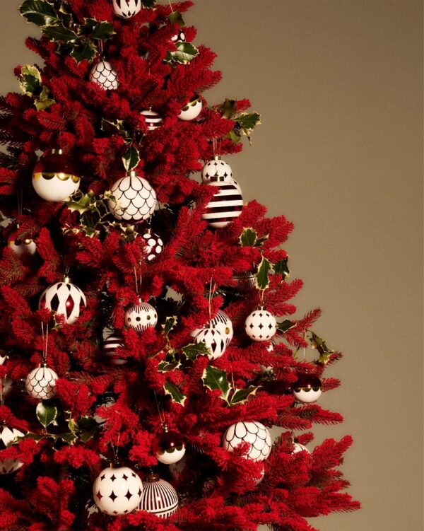 Delight Christmas Bauble Set 2 Pcs (NZ04SET3) - Image 2