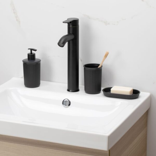 Baobab Toothbrush Holder Black