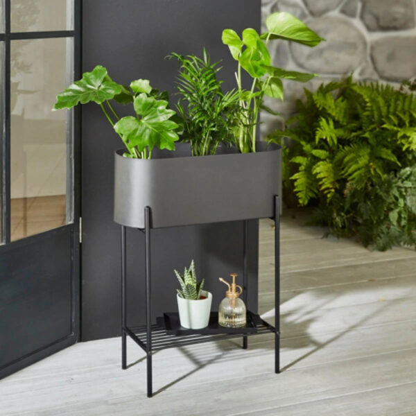 Flower Pot Stand Metal 50x20x63cm