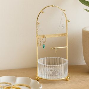 Jewelry Holder 25cm Gold (2 Designs)