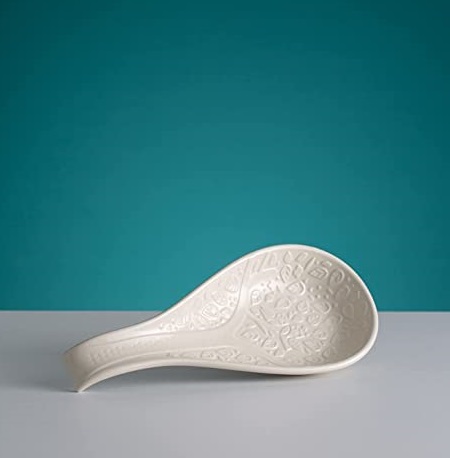 In the Forest Spoon Rest Cream