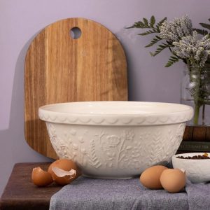 In the Meadow S12 Rose Mixing Bowl 29cm Cream