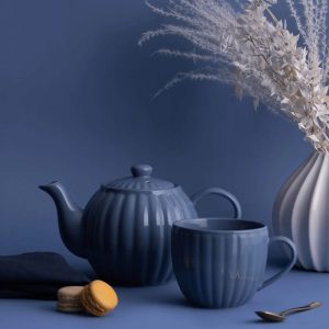 P&K Luxe Oversized Mug 460ml Bluebell