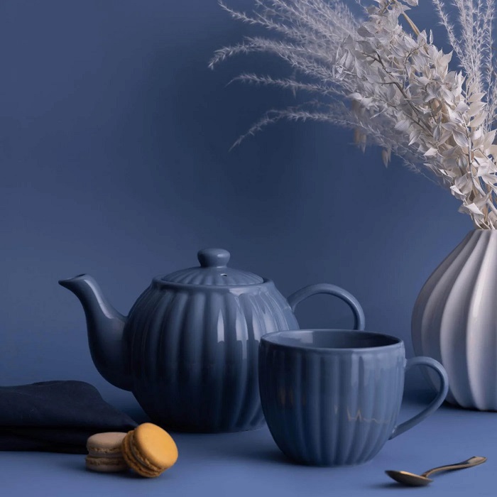 P&K Luxe Teapot 6 Cup Bluebell - Image 2