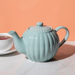 P&K Luxe Teapot 6 Cup Duckegg