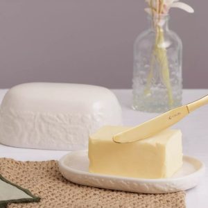P&K Acorn Butter Dish