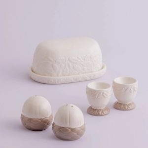 P&K Acorn Butter Dish