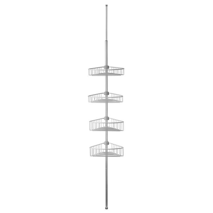 Telescopic Bar with 4 Baskets Steel - Image 2