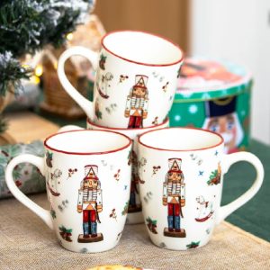 Xmas Nutcracker Porcelain Mug 320ml