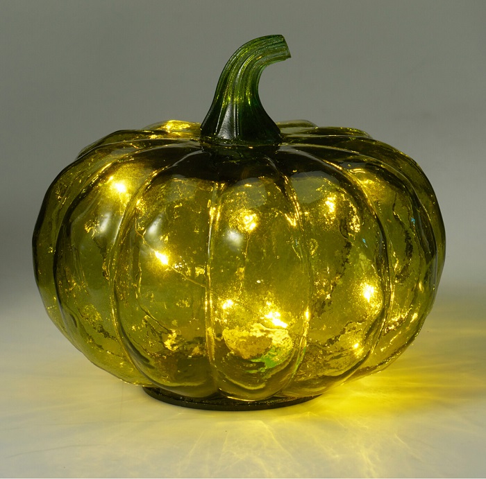 Halloween Pumpkin LED 13cm (3 Colours) - Image 3