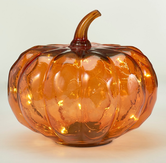 Halloween Pumpkin LED 17cm (3 Colours) - Image 3