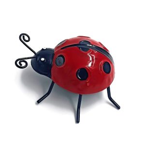 Metal Ladybug Decor