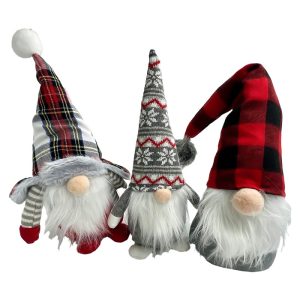 Xmas Assorted Door Stopper Gnomes