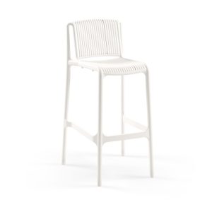 Bar Chair Nes 75cm Ivory White
