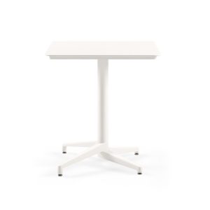 Table Moon Fixed 70x70cm Ivory White