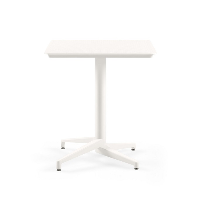 Table Moon Fixed 70x70cm Ivory White - Image 2
