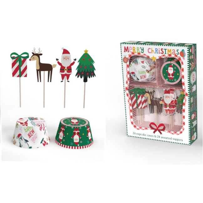 Xmas Cupcake Set 48 Pcs - Image 3