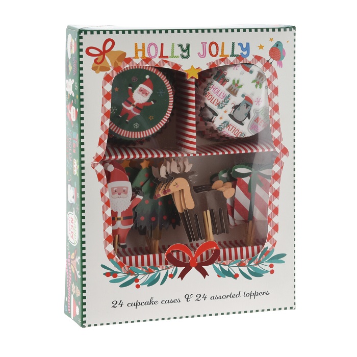 Xmas Cupcake Set 48 Pcs - Image 4