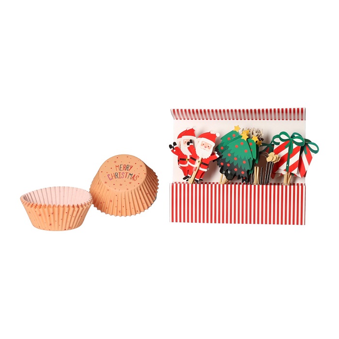 Xmas Cupcake Set 48 Pcs