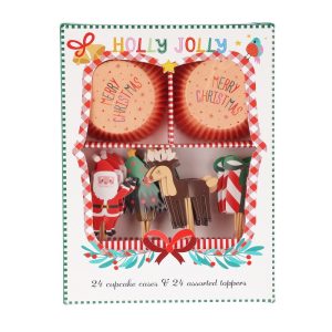 Xmas Cupcake Set 48 Pcs