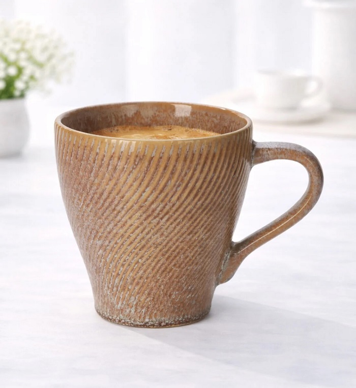 Swirl Stoneware Mug 410ml (3 Colours)
