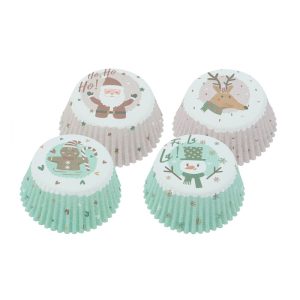 Xmas Cupcake Set 100 Pcs