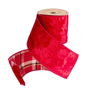 Xmas Ribbon 270x6cm 2 Designs