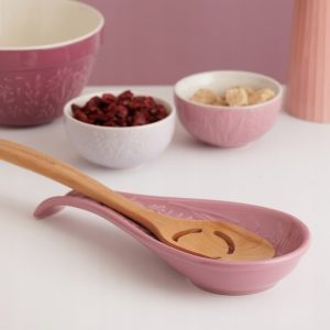 In the Meadow Spoon Rest Pink
